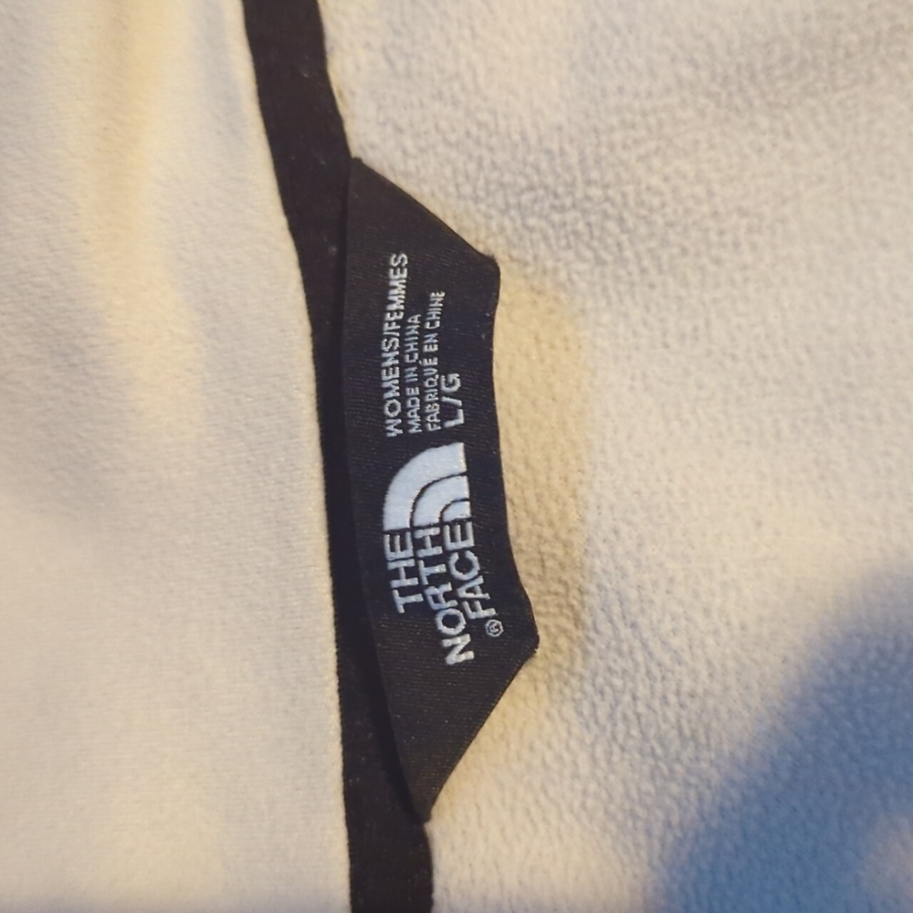 Women's The North Face Hooded Jacket Light Grey Size Large - Picture 4 of 6